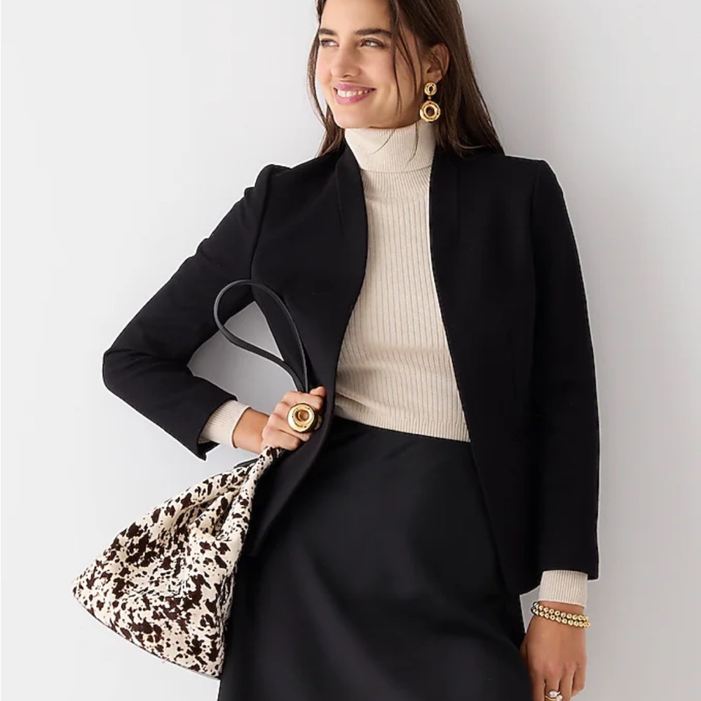 Going-Out Blazer in stretch twill